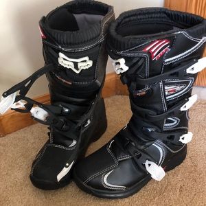 Fox youth comp 5  riding boots